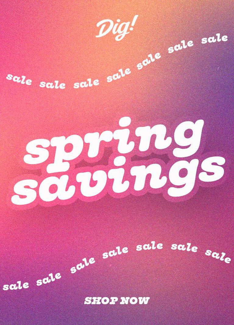 Spring Sale | Up to 50% off