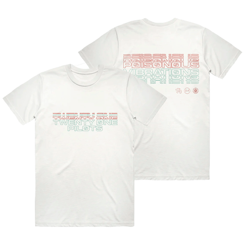 Poisonous Vibes Hollow T-Shirt White