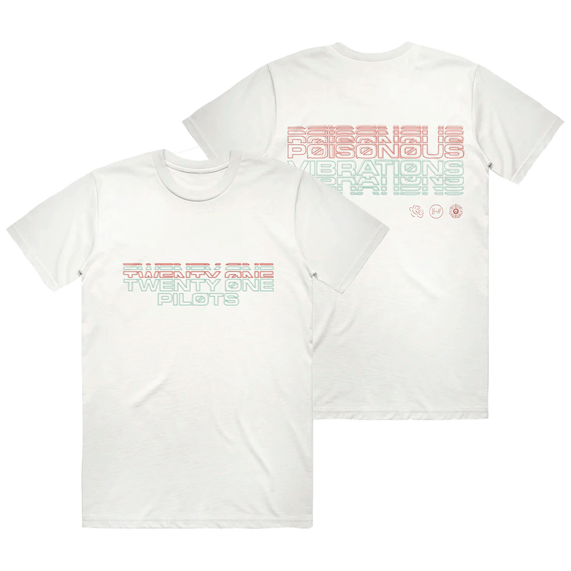 Poisonous Vibes Hollow T-Shirt White