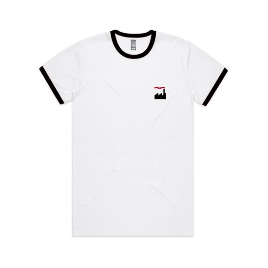 Pocket Emblem Ringer T-Shirt
