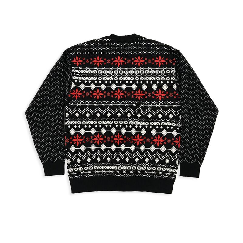 Santa Hats Knitted Christmas Jumper