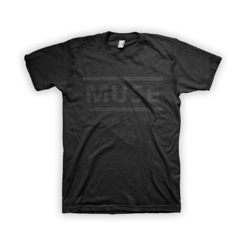 All Black Clean Logo T-Shirt