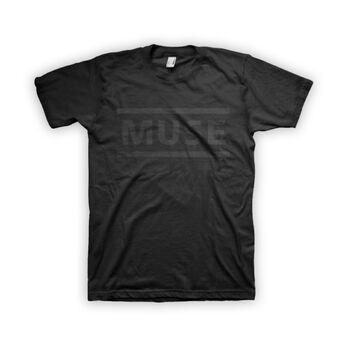 All Black Clean Logo T-Shirt