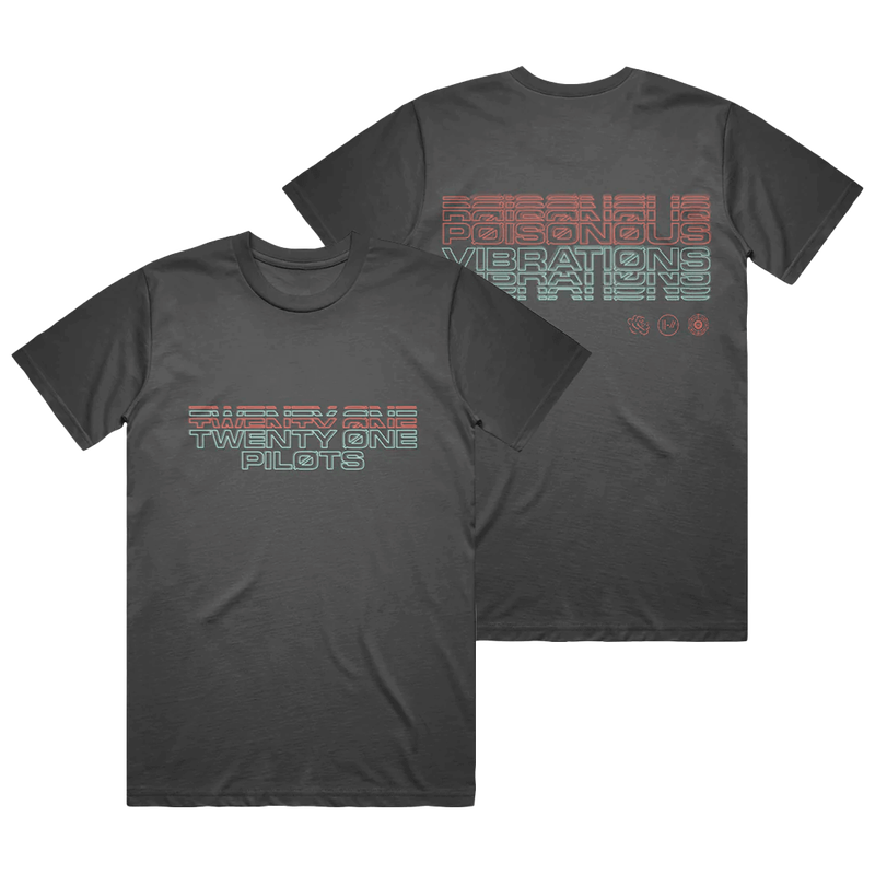 Poisonous Vibes Hollow T-Shirt Black