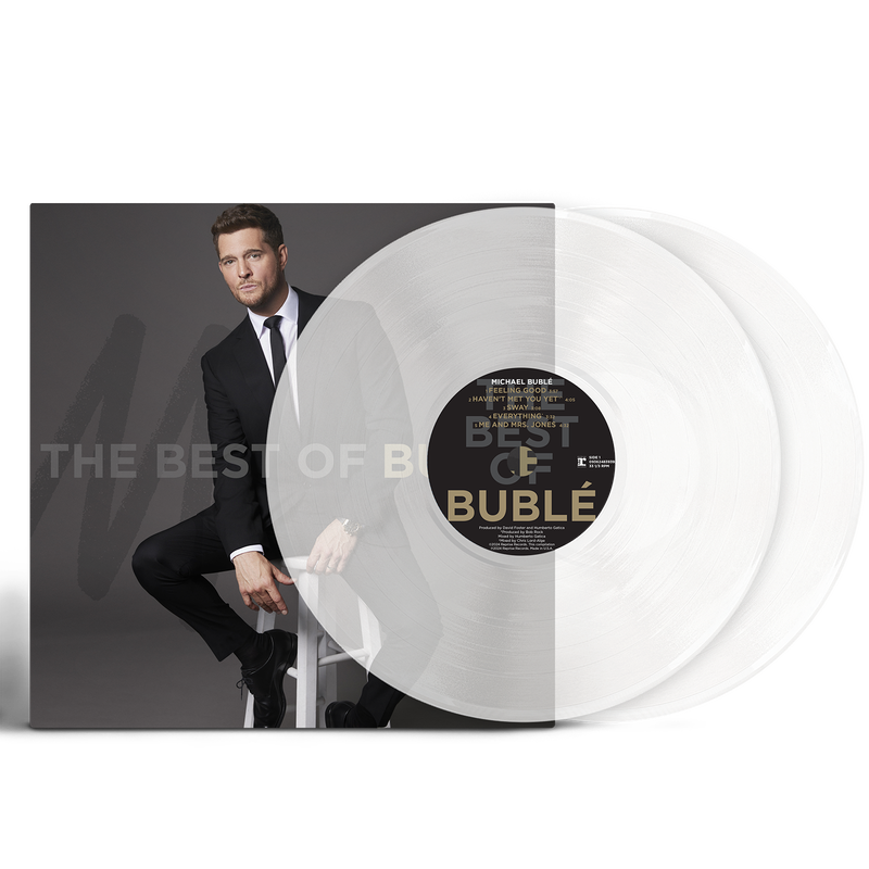 The Best of Bubl&eacute; Clear Vinyl 2LP