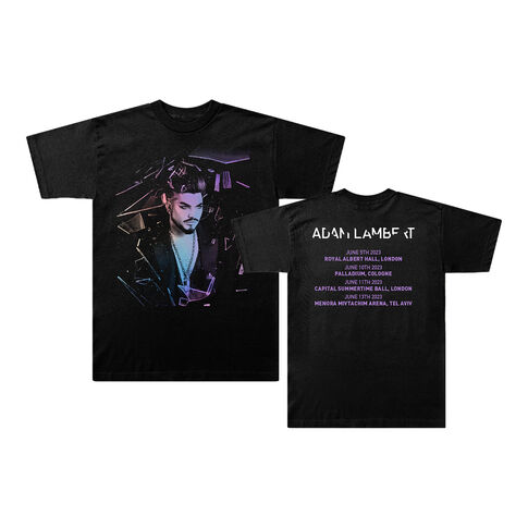Holographic Photo 2023 Tour T-Shirt Black