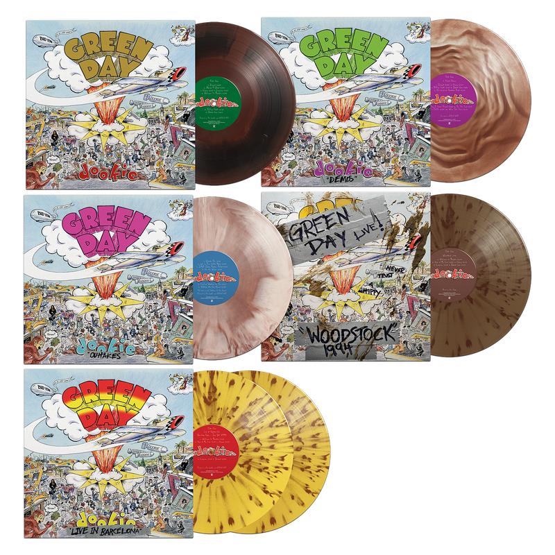 Dookie 30th Anniversary Color Vinyl Box Set