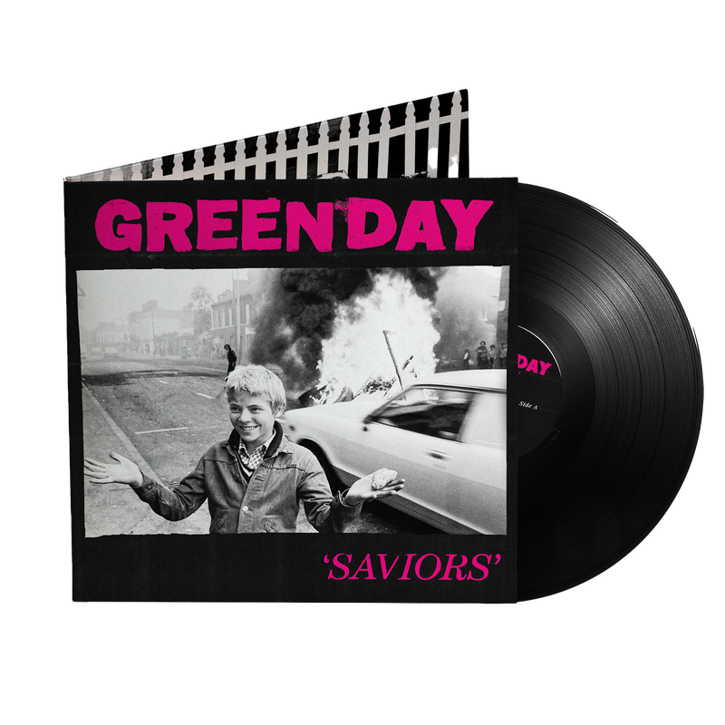 SAVIORS Deluxe 180g Black Vinyl LP