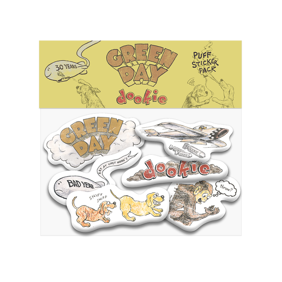 Dookie Puff Sticker Set