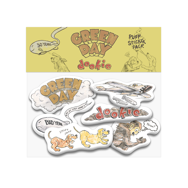 Dookie Puff Sticker Set