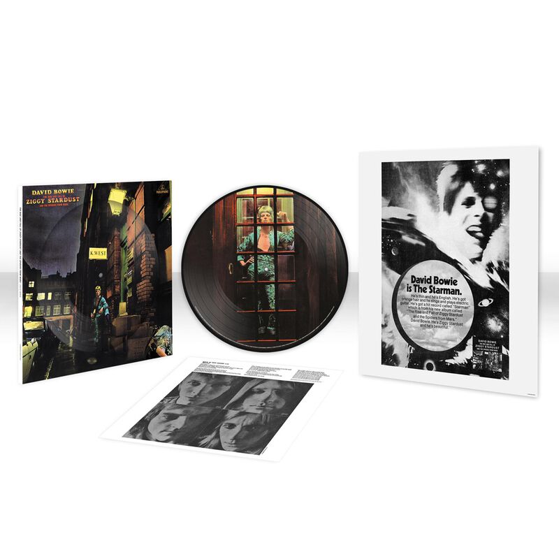 The Rise and Fall of Ziggy Stardust and the Spiders from Mars (50th Anniversary Picture Disc)