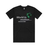 World in Motion  Black T-Shirt