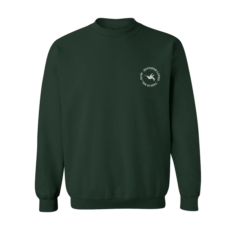 This Is Me...Now Green Crewneck