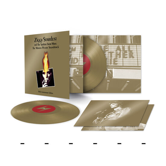 Ziggy Stardust and The Spiders From Mars: The Motion Picture Soundtrack [2LP Gold Vinyl]